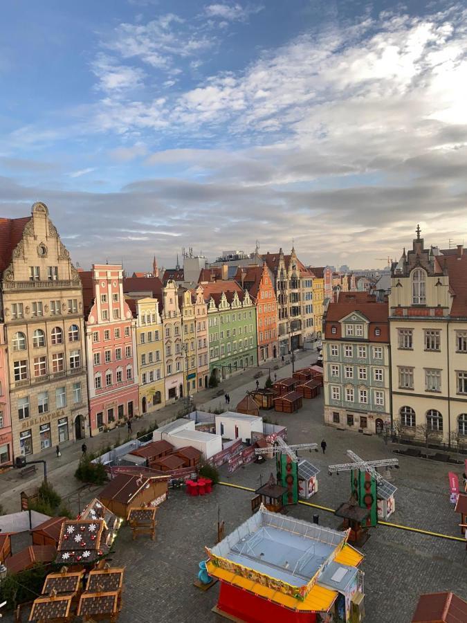 Апартаменты Magiczne Gniazdko Na Samym Rynku Вроцлав Экстерьер фото